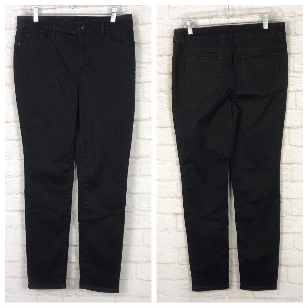 Chico’s The Platinum Jegging Black Skinny Pants 6